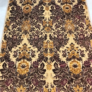 Designer velvet fabric