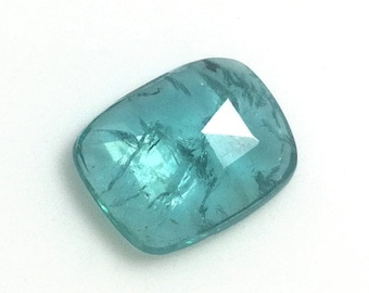AAA++ Zambian Emerald Rosecut Slice: Loose Gemstone