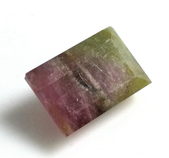 Perles De Tourmaline Pastèque Naturelle Qualité AAA++ - Pierre Lisse Et Brillante, Idéale Pour Bijoux Faits Main