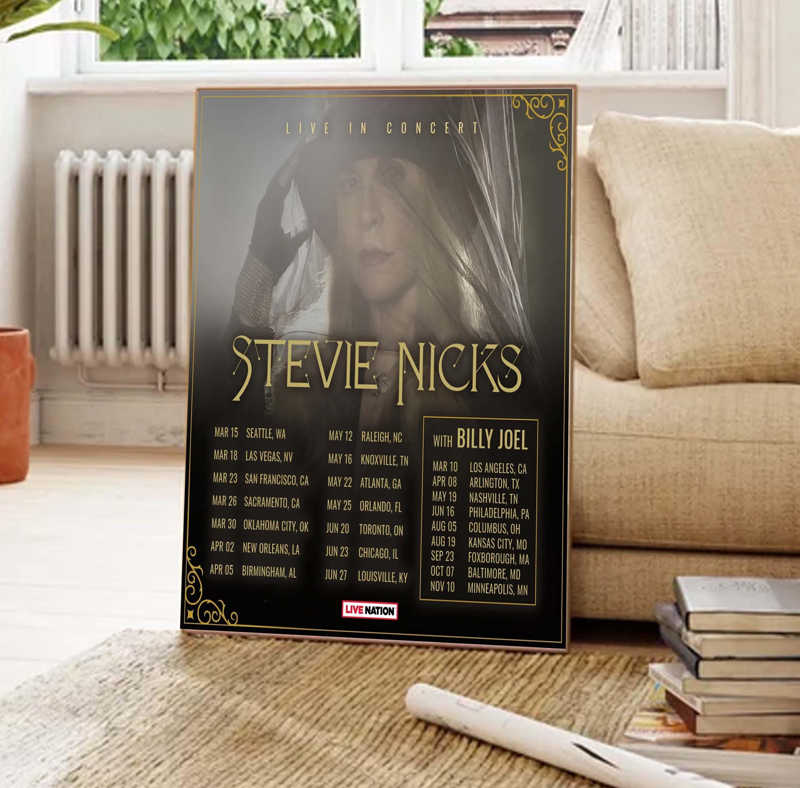 Trendy Stevie Nicks 2023 Tour Premium Matte Vertical Posters Designs ...