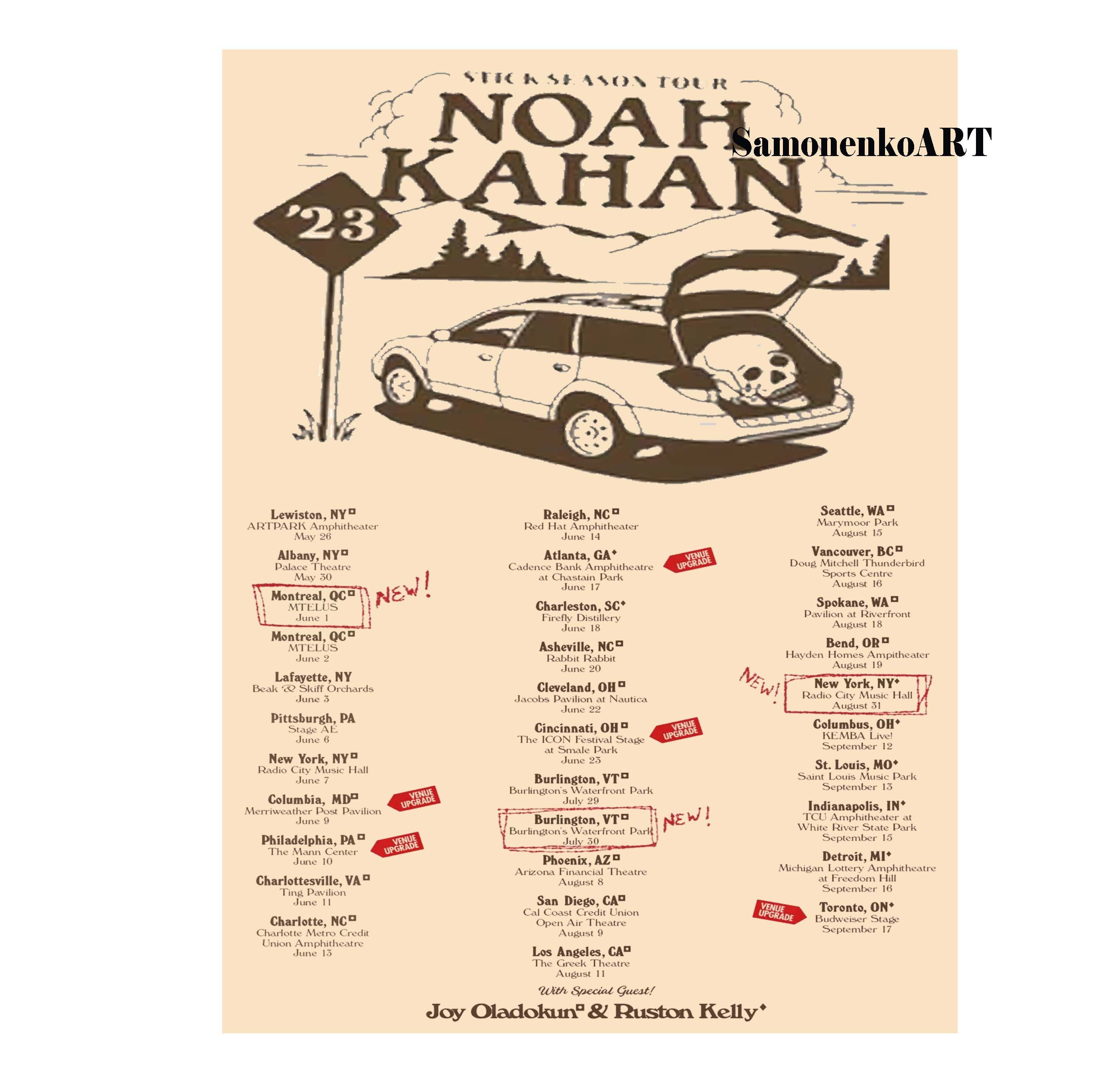 Noah Kahan's 'We'll All Be Here Forever Tour' Set For March 