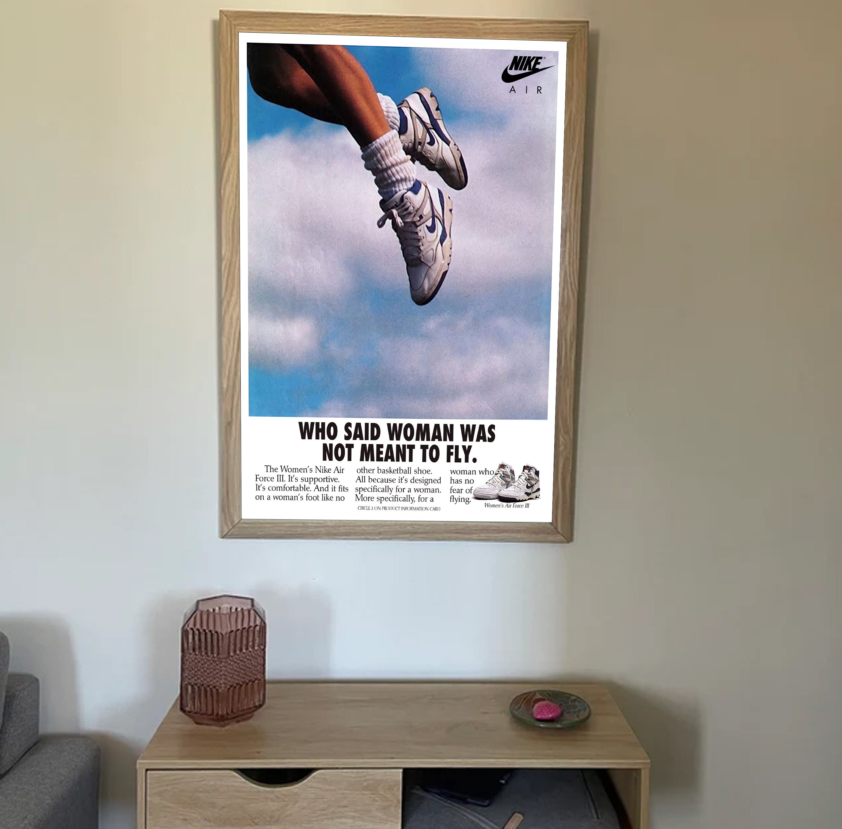 Who Said Woman Was Not Meant To Fly Poster sold by Classy Missy | SKU