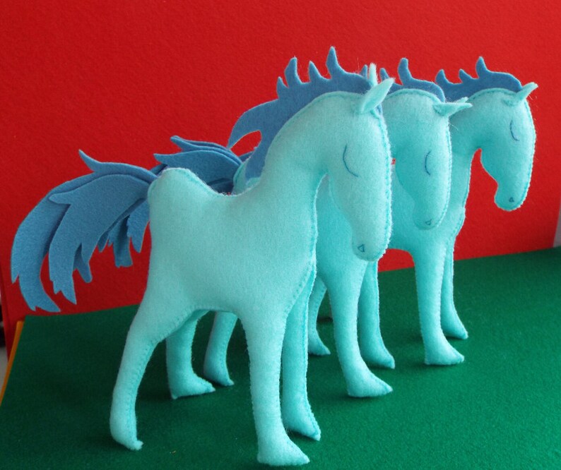 Hokk Frozen Elsa Nokk Water Horse Water spirit Kelpie Blue Etsy