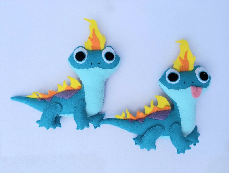 fire lizard toy from frozen 2