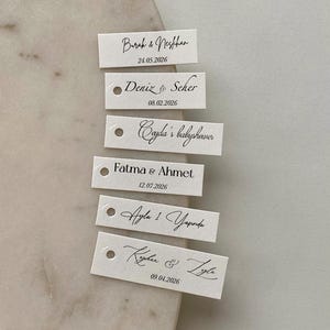 Etiquetas personalizadas, rótulos personalizados |  etiqueta de kişiye | nomenschild