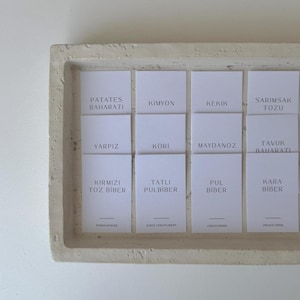 Gepersonaliseerde labels kruiden en specerijen | Minimalistische kruidenpotlabels | Set van 30 labels