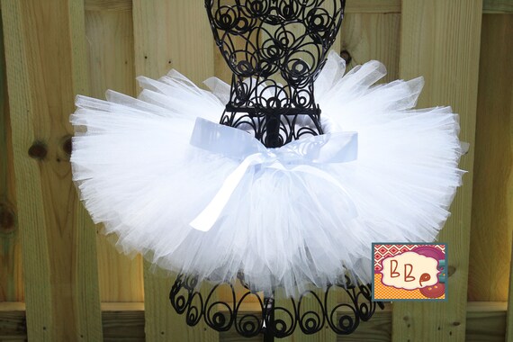 baby white tutu