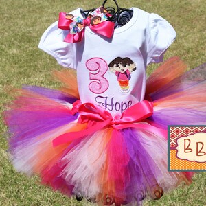 dora birthday dress