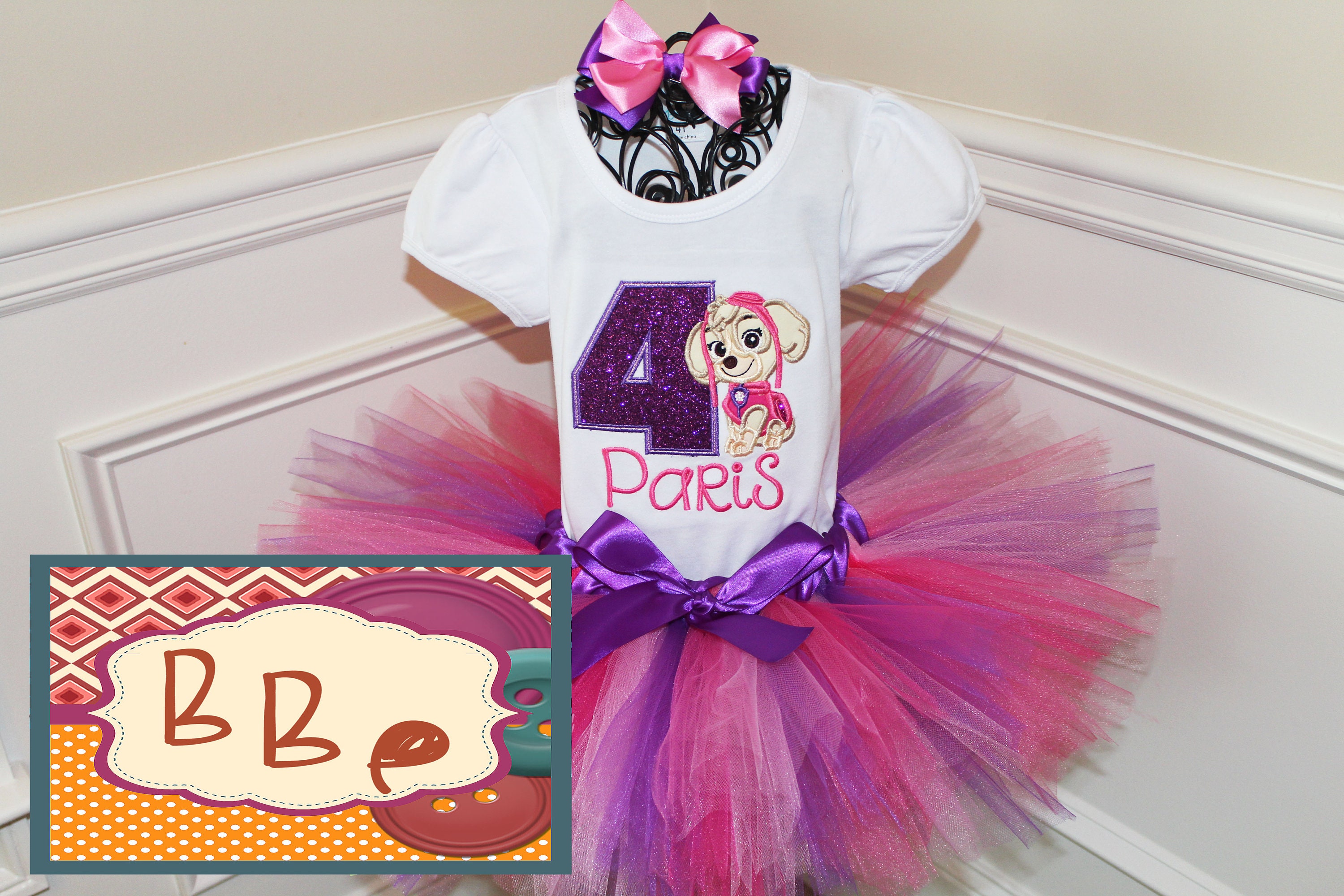 skye paw patrol tutu