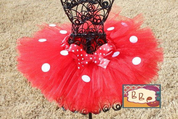 red minnie mouse tutu