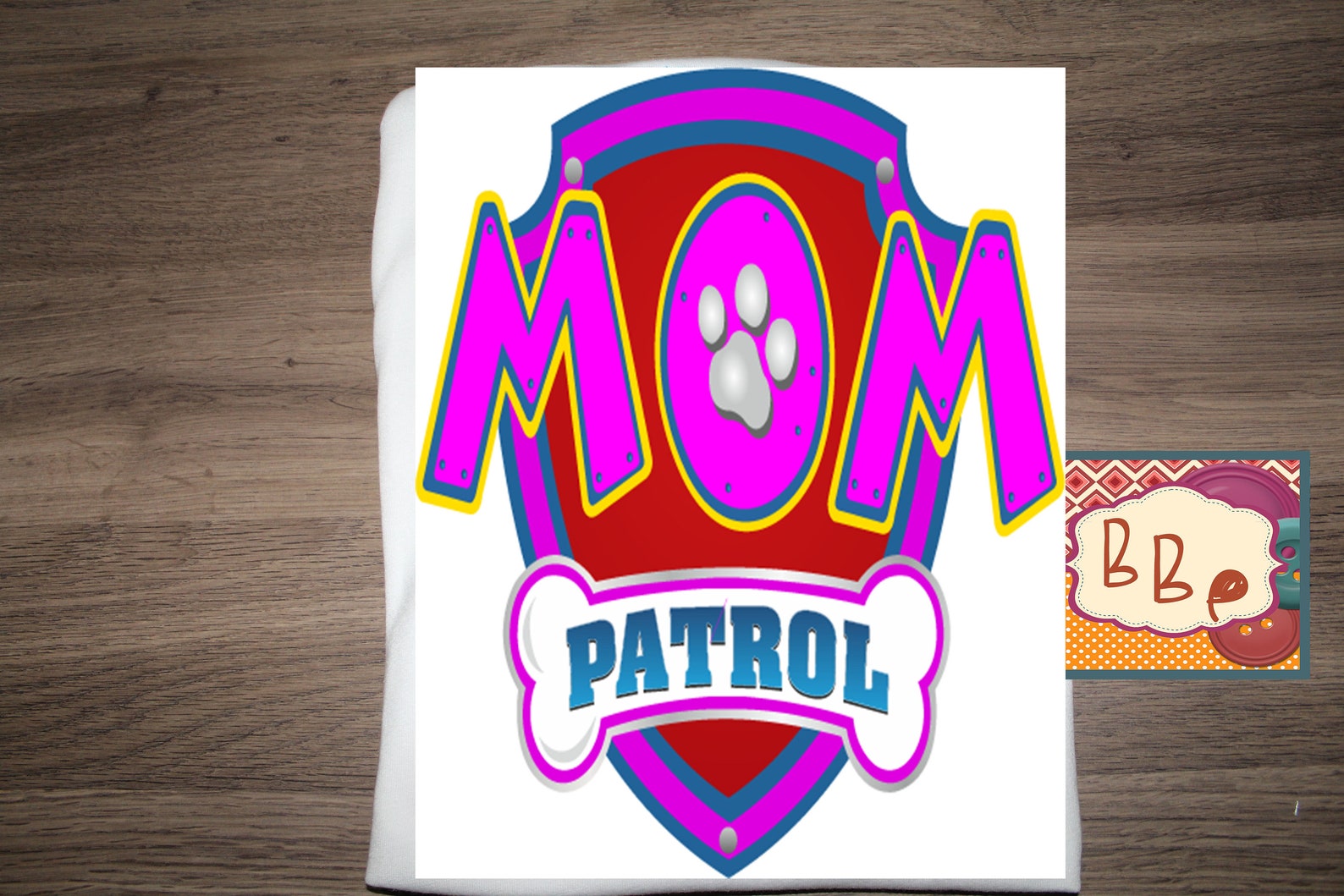 Mom Patrol T-shirt Paw Patrol Mom Tee Mom Patrol Birthday | Etsy