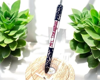 Composition Notebook Personalized Pen | Teacher Appreciation Gift | Back to School Gift