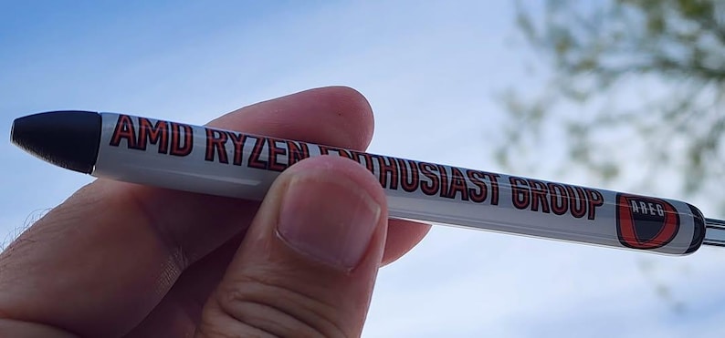 AMD Ryzen Enthusiast Group - Personalized Pen - Team AREG! image 5