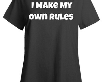 I Make My Own Rules Hoodie Etsy - 