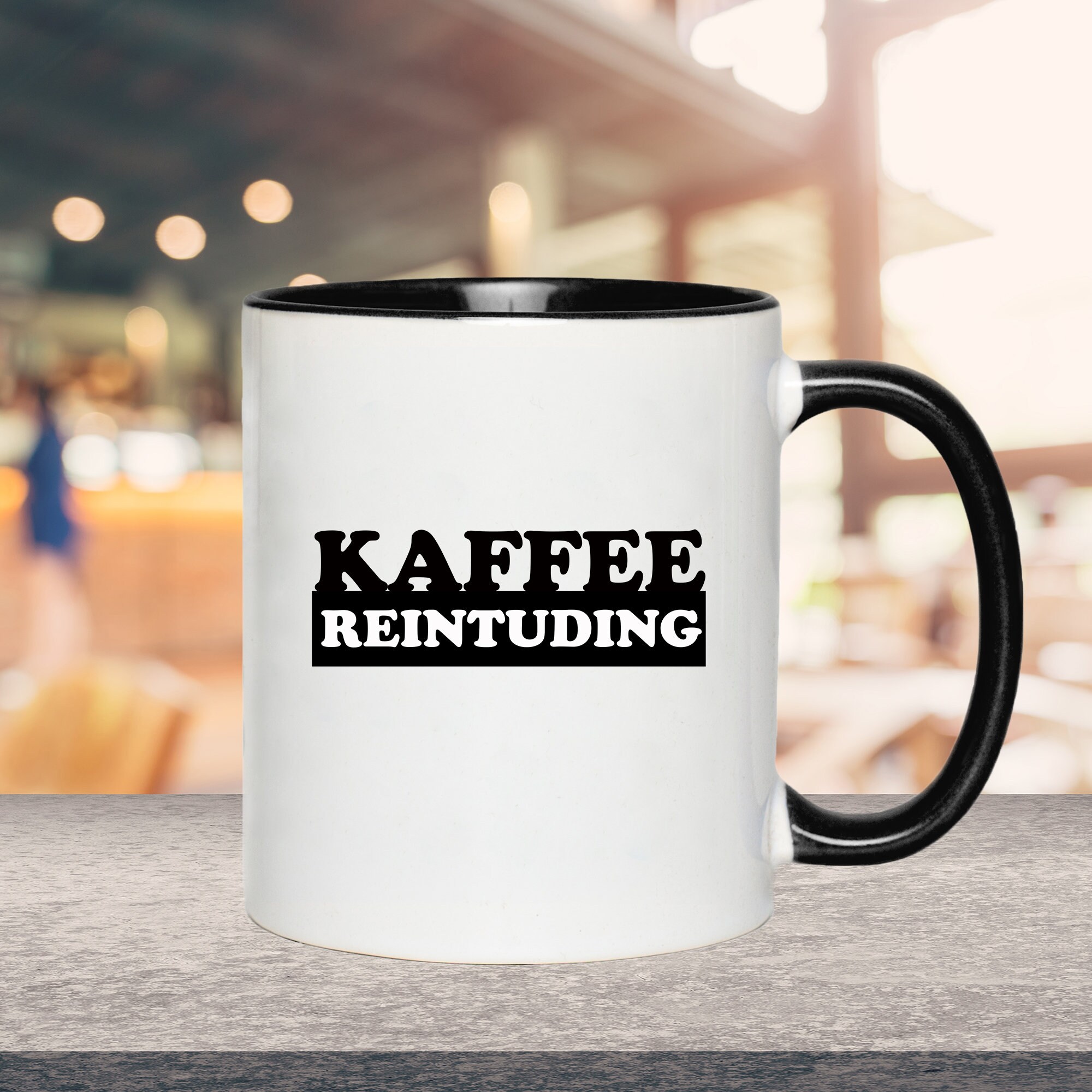 Tasse Personnalisée Prénom - Dicton Drôle Métier/Copine - Cadeau Mignon Anniv' (Keramik)