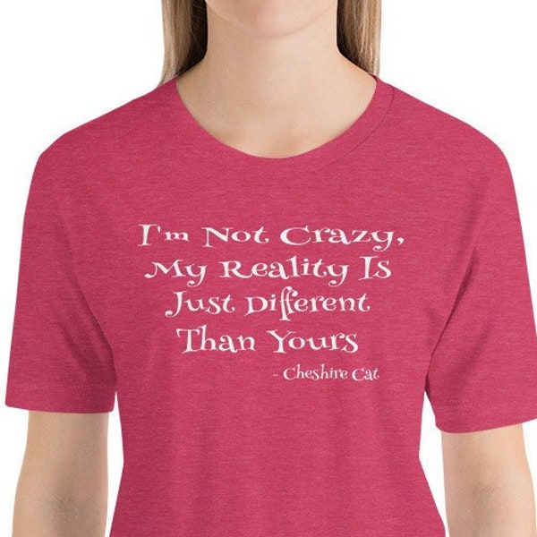Im Not Crazy My Reality is Just Different Than Yours Svg Etsy