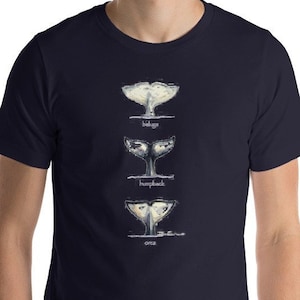Whale Tails Short-Sleeve Unisex T-Shirt