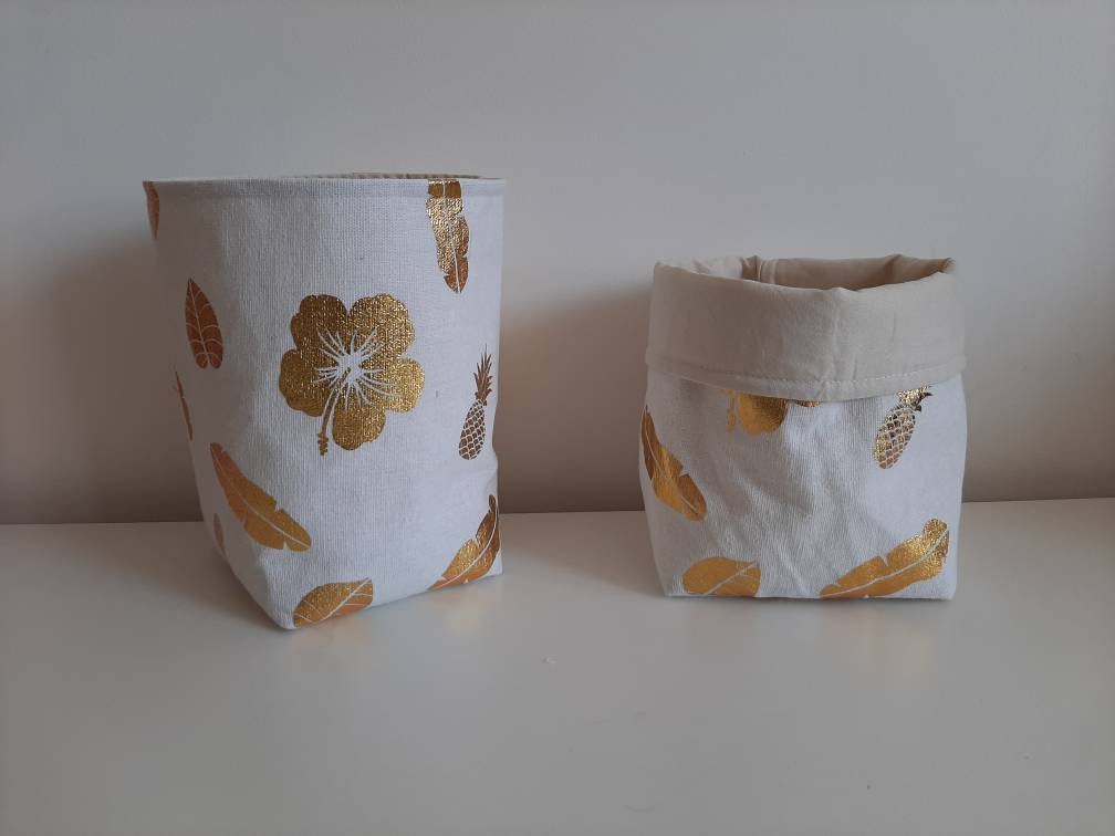 Corbeilles Tissus Tropical