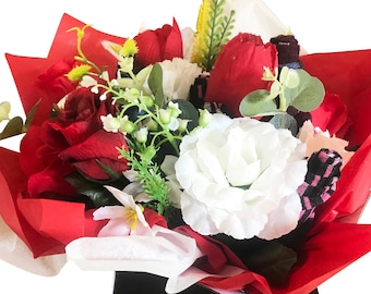 baby boy sock bouquet