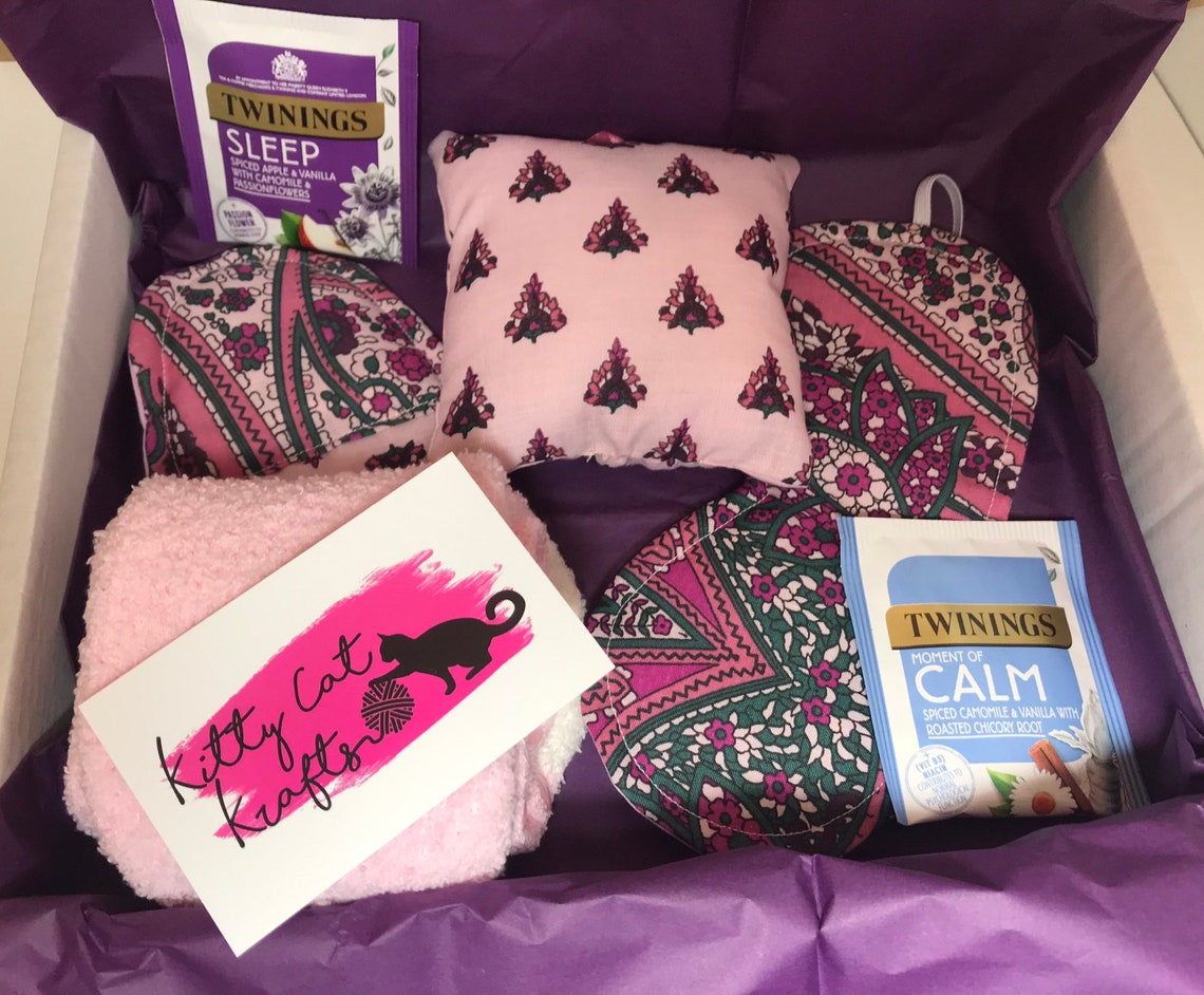 RELAXATION GIFT BOX De Stress Box Lavender Gift Set Help Etsy