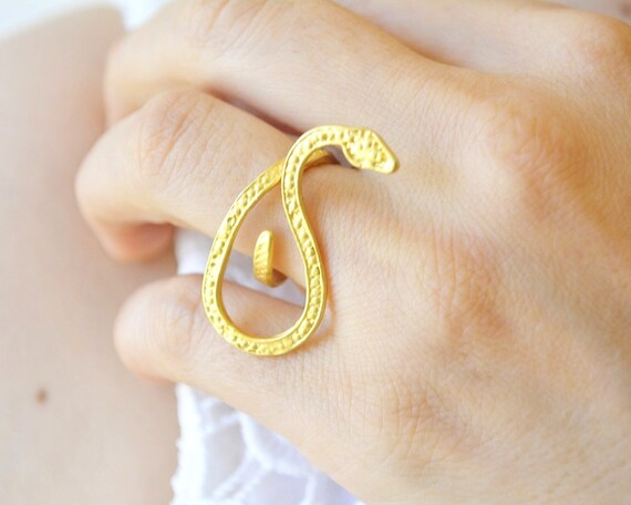 Snake cuff ring Python Cuff anaconda Bangle reptant Bangle Reptile Lizard Ring, Boa Bracelet king cobra ring wild animal Jewelry