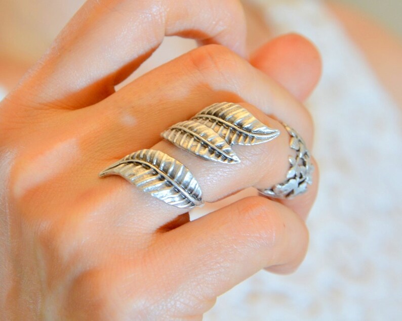 Wrap leaf ring Greek Goddess Ring 26 Roman Olive Branch ring Ivy silver Ring Boho peace Ring Plant Branch sapling leaves bohemian ring
