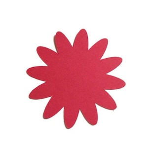 6 Pieces Flowers Die Cuts Cardstock Scrapbooks Greeting Card Toppers Journals Embellishments