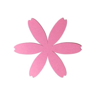 6 Pieces Flowers Die Cuts Cardstock Scrapbooks Greeting Card Toppers Journals Embellishments