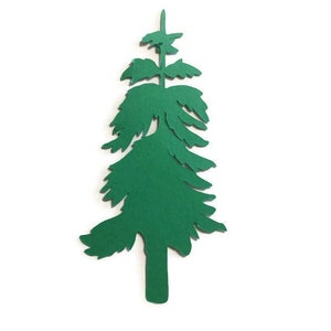 6 Pieces Trees Die Cuts Cardstock Scrapbooks Greeting Card Toppers Journals Embellishments