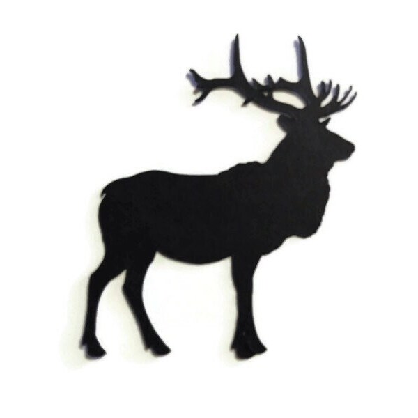 Elk Animals Die Cuts - Cardstock Scrapbooking Embellishments (6 Pieces)