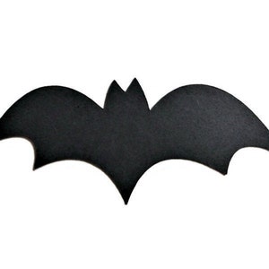 6 Pieces Halloween Bats Die Cuts Cardstock Scrapbooks Greeting Card Toppers Journals Embellishments