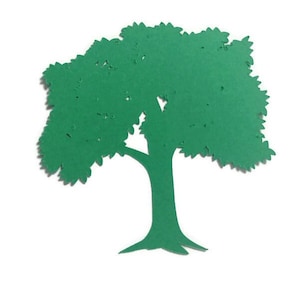 6 Pieces Trees Die Cuts Cardstock Scrapbooks Greeting Card Toppers Journals Embellishments