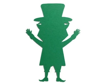 Irish Leprechaun St. Patrick's Day Die Cuts - Cardstock Scrapbooking Embellishments (6 Pieces)