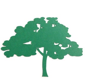 6 Pieces Trees Die Cuts Cardstock Scrapbooks Greeting Card Toppers Journals Embellishments