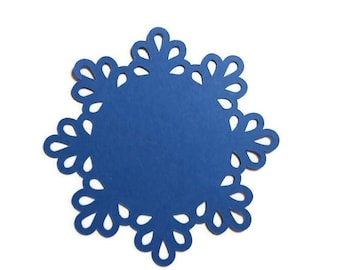 6 Pieces Doily Cardstock Die Cuts Scrapbooks Greeting Card Toppers Journals Embellishments