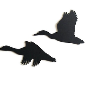 6 Sets Duck Flying Birds Die Cuts Cardstock Scrapbooks Greeting Card Toppers Journals Embellishments