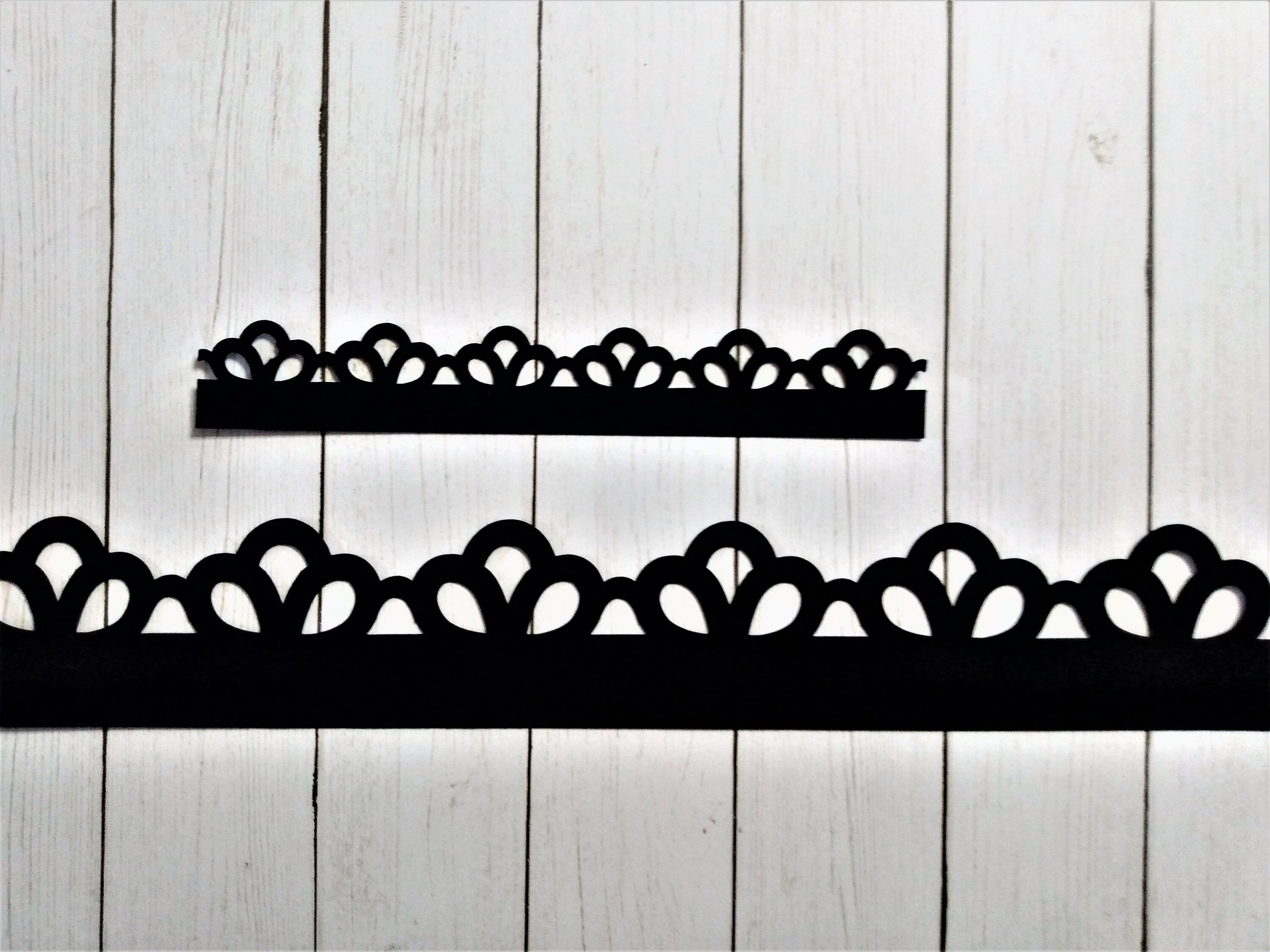 Lace Borders Cardstock Die Cut 25 pc Pack Scrapbook Journal Etsy