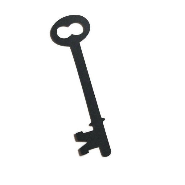 1 Piece Skeleton Key Die Cuts Cardstock-Overstock-Scrapbooks Journals Greeting Cards