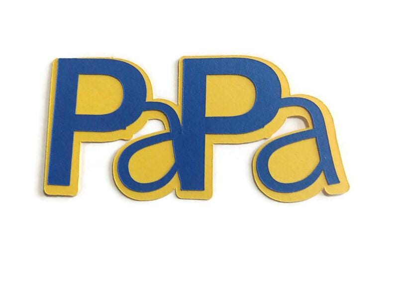 Papa Word Art - Etsy