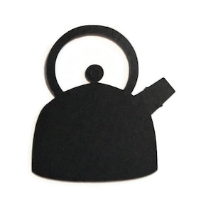 6 Pieces Tea Pot Beverage Die Cuts Cardstock Scrapbooks Greeting Card Toppers Journals Embellishments