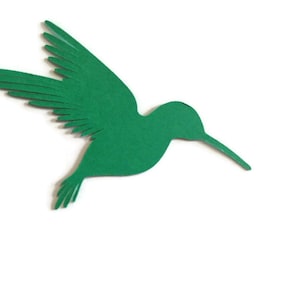 6 Pieces Hummingbirds Die Cuts Cardstock Scrapbooks Greeting Card Toppers Journals Embellishments