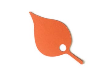 Leaf Gift Tags, Price Tags Cardstock Die Cuts (25 Pieces)