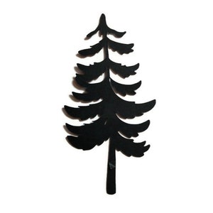 6 Pieces Evergreen Trees Die Cuts Cardstock Scrapbooks Greeting Card Toppers Journals Embellishments