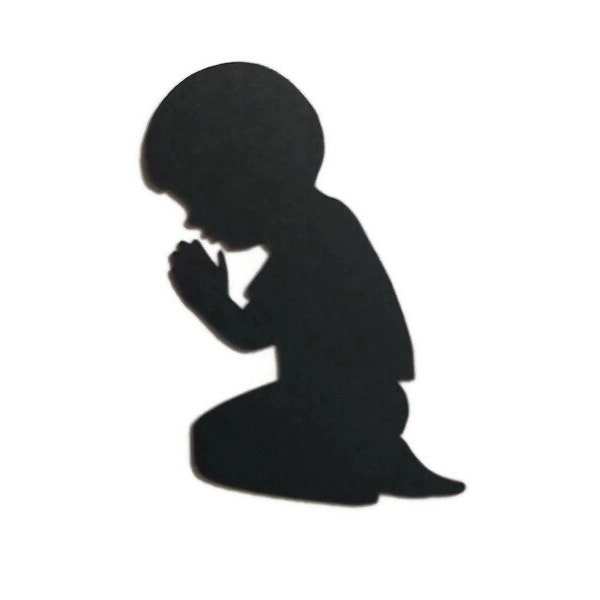 1 Piece Child Praying Religious Die Cuts Cardstock-Overstock-Scrapbooks Journals Greeting Cards