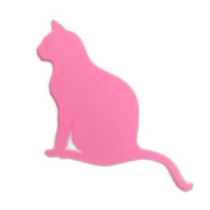 6 Pieces Cats Die Cuts Cardstock Scrapbooks Greeting Card Toppers Journals Embellishments