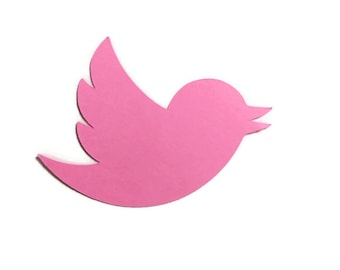 Birds Flying Die Cuts - Cardstock Scrapbooking Embellishments (6 Pieces)