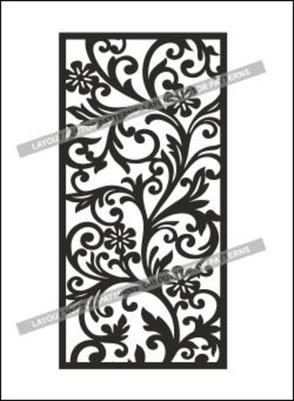 Floral Room Divider Decorative Panel Wall Hanging Privacy Etsy UK