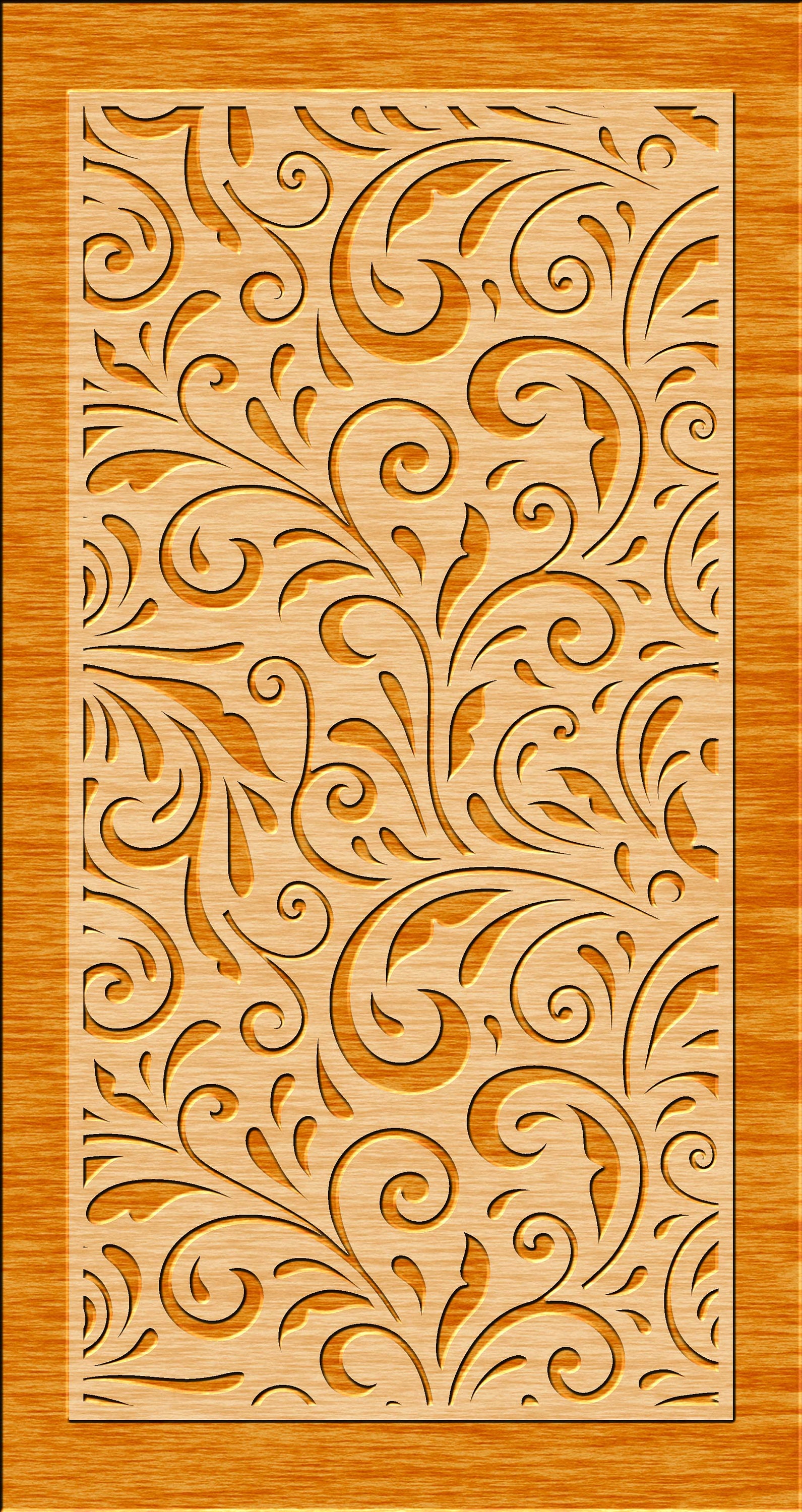 Floral Room Divider Decorative Panel Wall Hanging Privacy Etsy