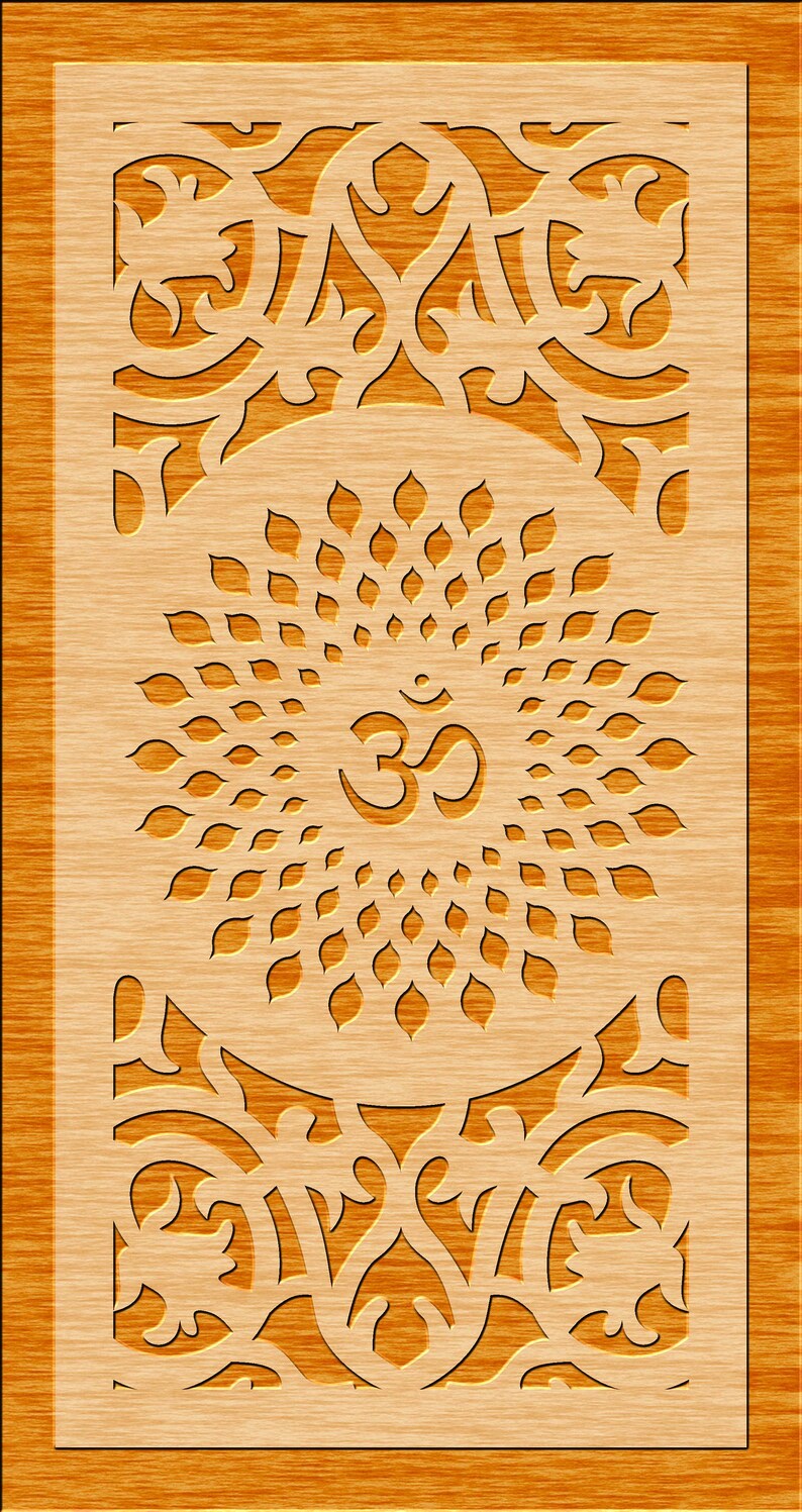 12 Temple Template Wall Hanging Partitions Screen Stencil Etsy