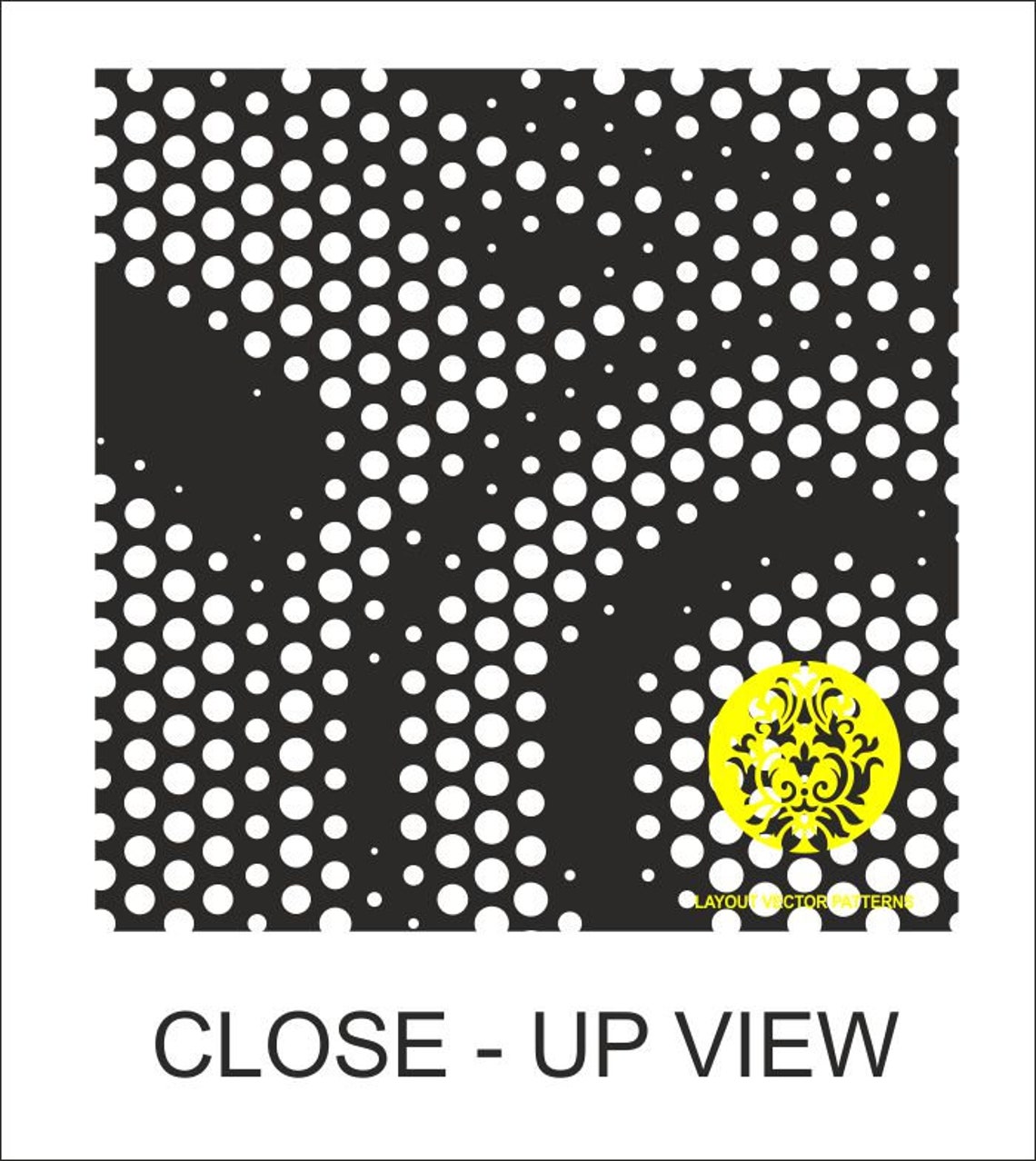 Perforated Dot Pattern, Optical Illusion, Privacy Screen, Partitions ...